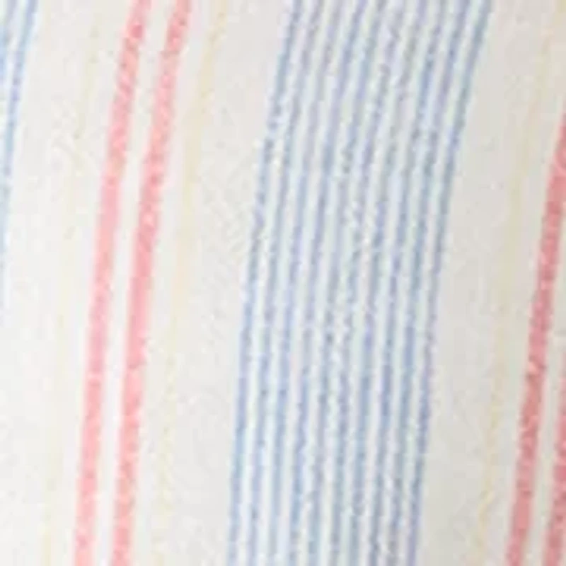 Women's Elbow Sleeves Tie Detail Linen Top