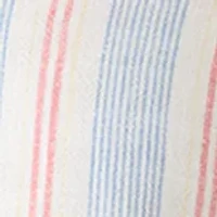 Women's Elbow Sleeves Tie Detail Linen Top