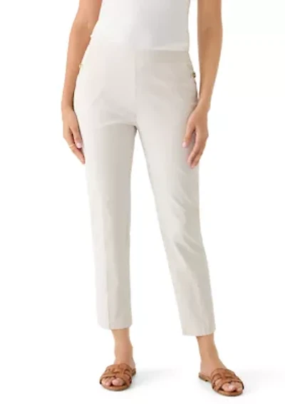 Women's Striped Ankle Pants