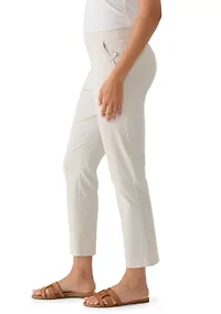 Women's Striped Ankle Pants
