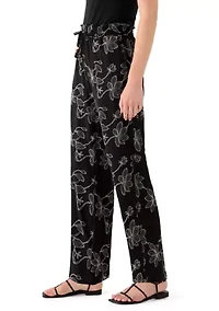 Women's Print Wide Leg Pants