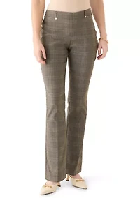 Women's Bootcut Plaid Pants