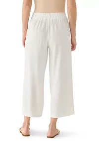 Women's Wide Leg Cropped Pants