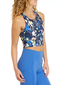 Printed Soft Touch Eco Crop Top