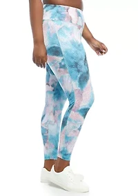 Plus Allover Print Performance Leggings