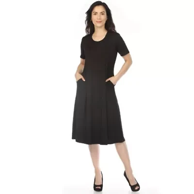 Women's Crew Neck T-Shirt Dress