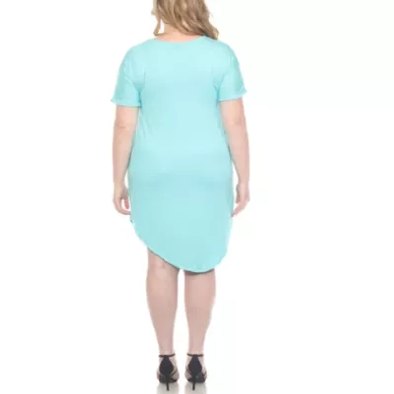 V-Neck Maternity Swing Dress