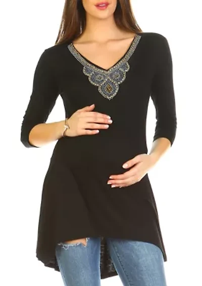 Women's Maternity Sofia Tunic Top