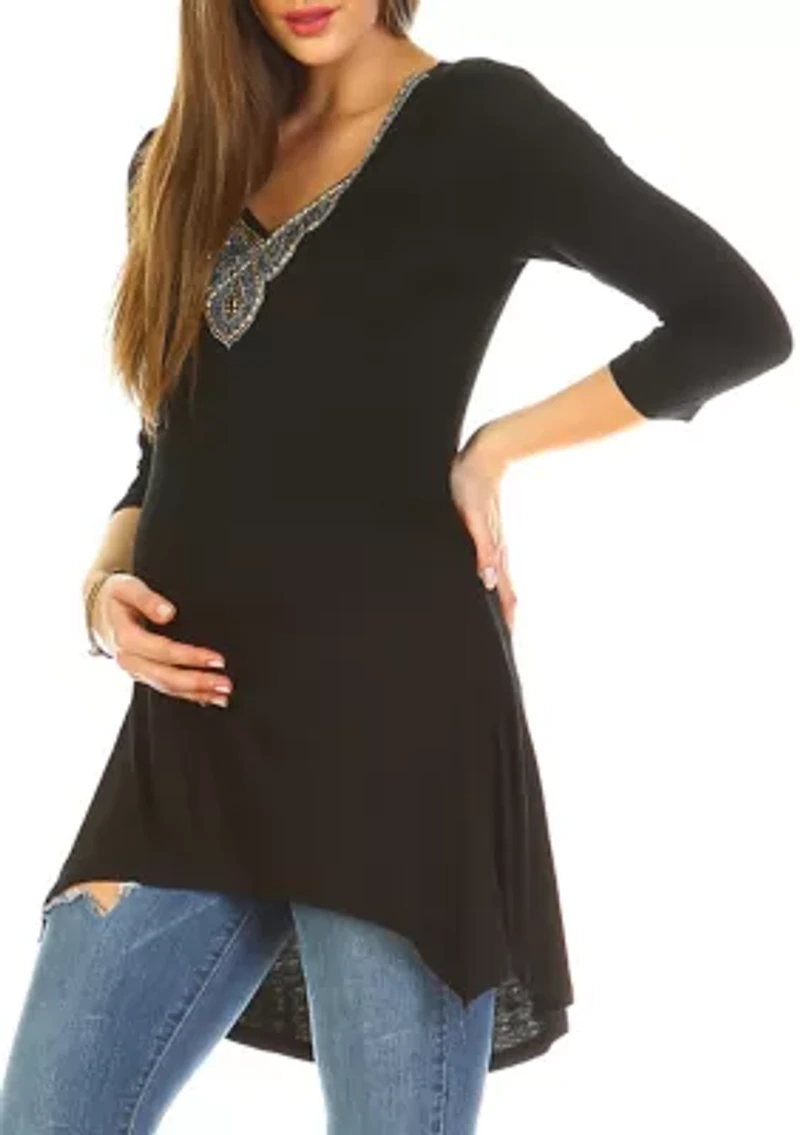 Women's Maternity Sofia Tunic Top