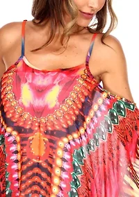 Maternity Sheer Maxi Caftan