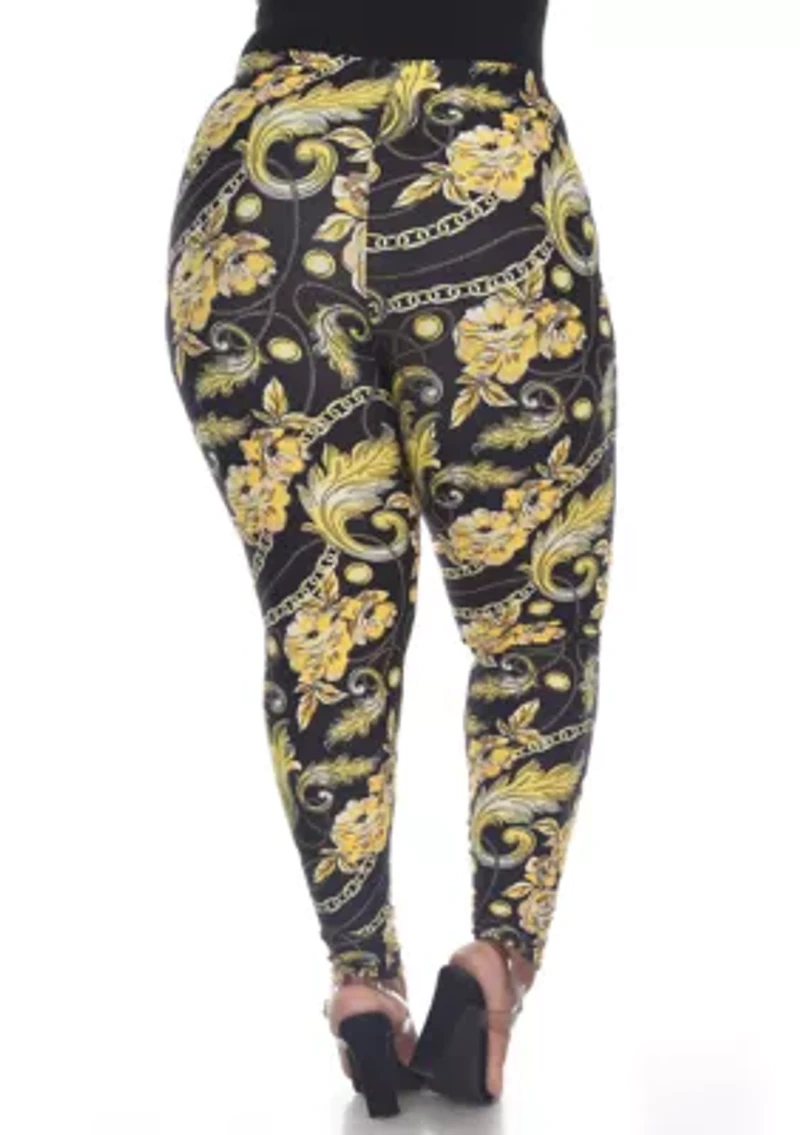 Plus Printed Leggings