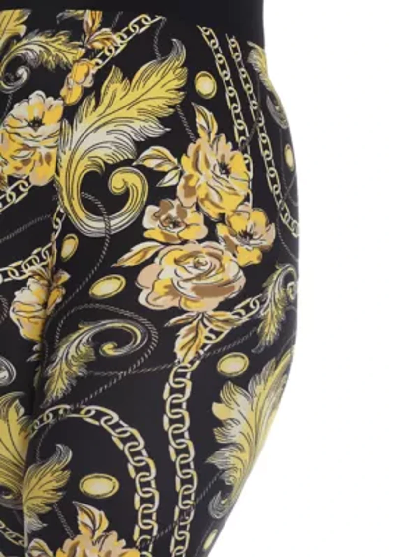 Plus Printed Leggings