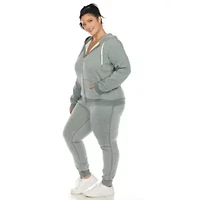 Plus Burnout Jogger Set