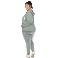 Plus Burnout Jogger Set