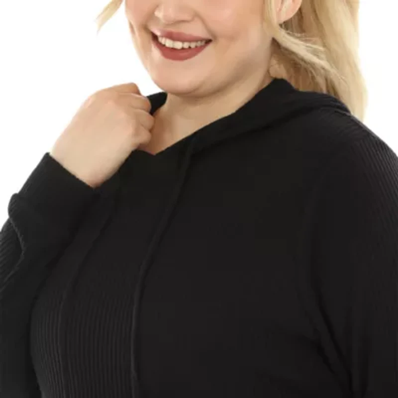 Plus Super Soft Two Piece Ribbed Set