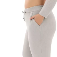 Plus Super Soft Two Piece Ribbed Set