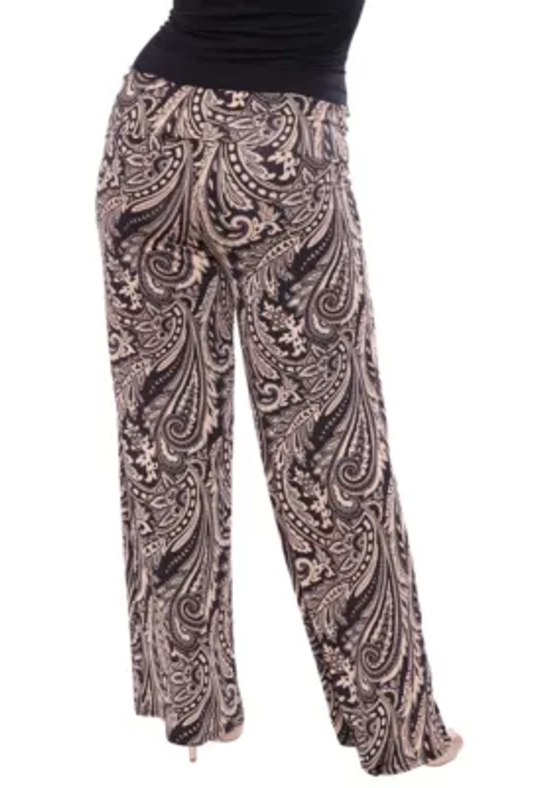 Plus Fashion Palazzo Pants