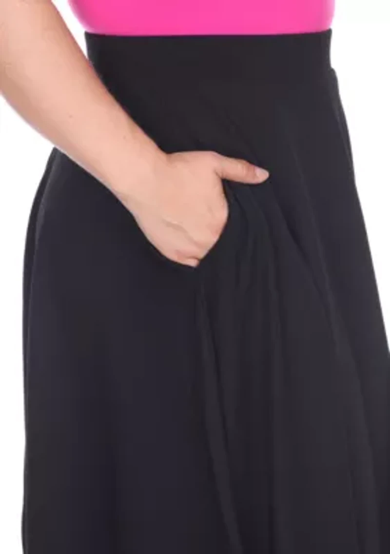 Plus Tasmin Flare Midi Skirt