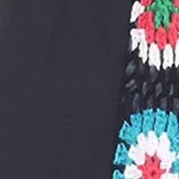 Plus Crochet Kimono Cover-Up