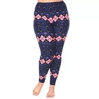 Plus Holiday Leggings 3-Pack – Festive Prints & Cozy Styles