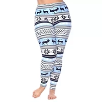 Plus Holiday Leggings 3-Pack – Festive Prints & Cozy Styles