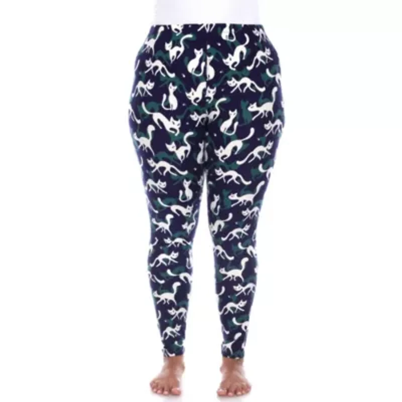 Women’s Halloween Cat Leggings 2-Pack