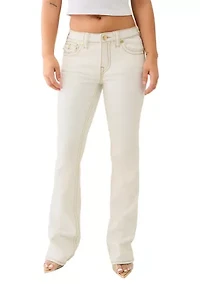 Women's Becca Bootcut Jeans with Lurex Stitch