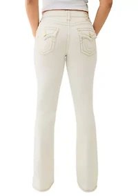 Women's Becca Bootcut Jeans with Lurex Stitch