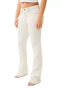 Women's Becca Bootcut Jeans with Lurex Stitch