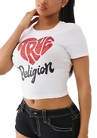 I Love TR Logo Baby Tee