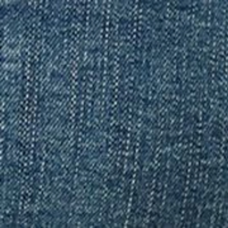 Women's Denim Bra Top with Logo Taping