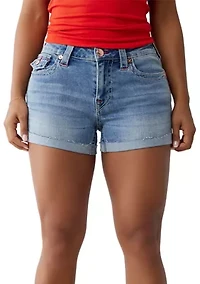 Women's Jennie Denim Flap Shorts