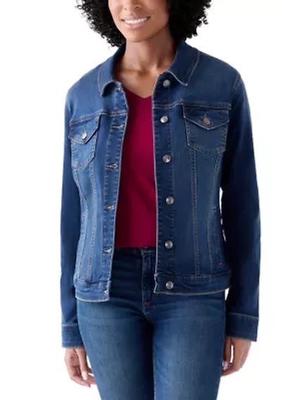 Women's Core Knit Denim Jacket