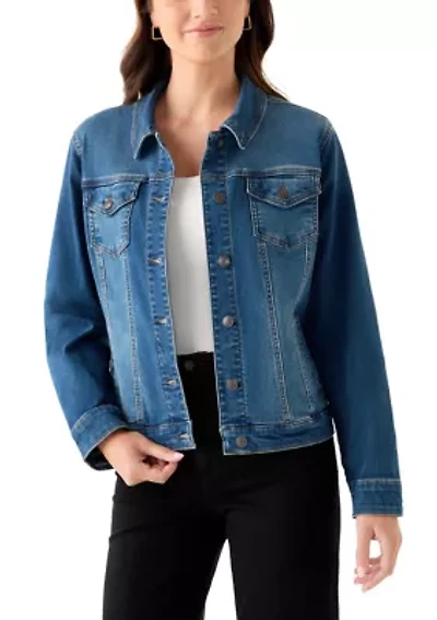 Women's Core Knit Denim Jacket