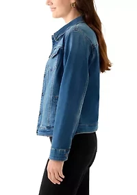 Women's Core Knit Denim Jacket
