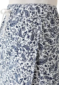 Women's Printed Sheeting Skort