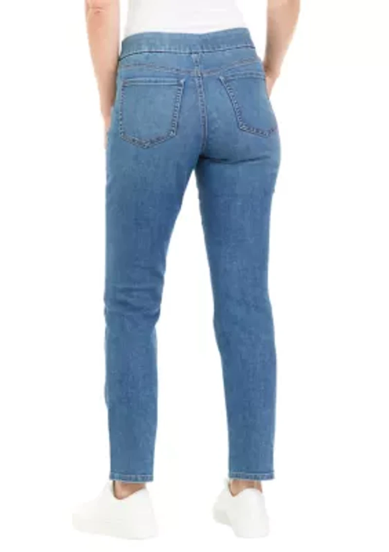 Women's Pull On Denim Jeans