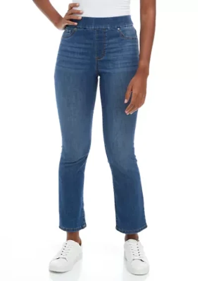 Petite Pull On Denim Jeans