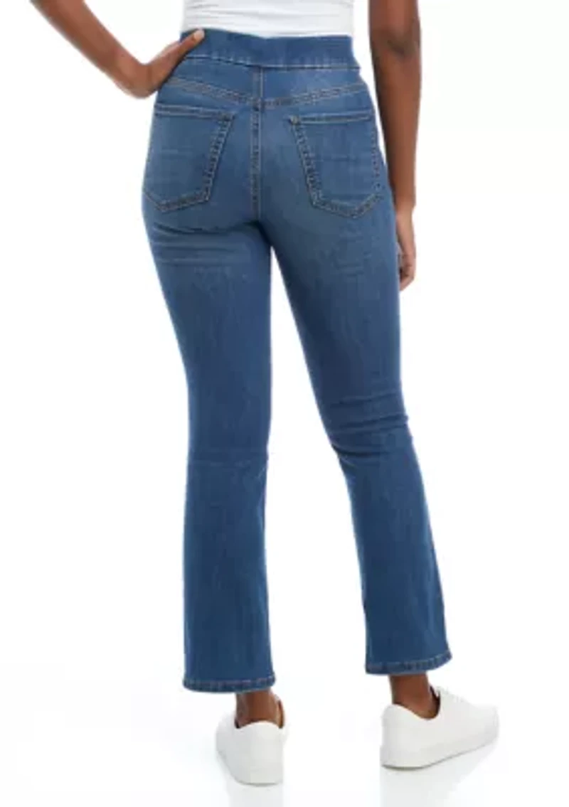 Petite Pull On Denim Jeans
