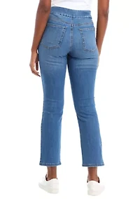Petite Pull On Denim Jeans