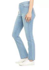 Petite Pull On Denim Jeans