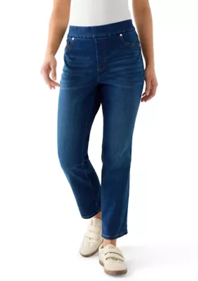 Petite Pull On Denim Jeans