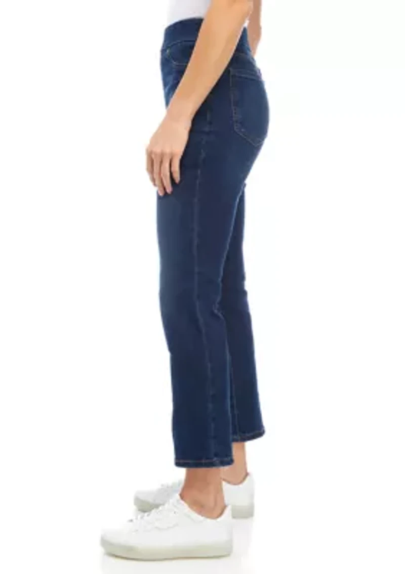 Petite Pull On Denim Jeans