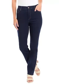 Women's 5 Pocket Straight Denim Jeans
