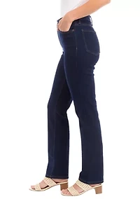 Women's 5 Pocket Straight Denim Jeans