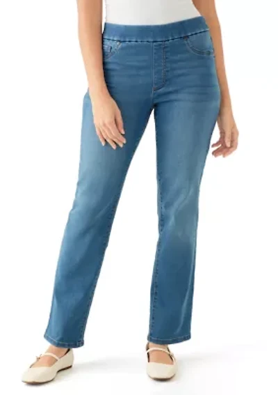Women's Knit Denim Jeans