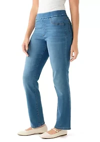 Women's Knit Denim Jeans