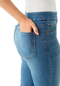 Women's Knit Denim Jeans