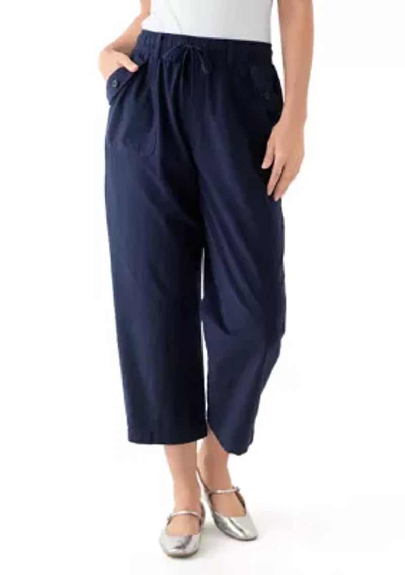 Women's Sheeting Crop Joggers