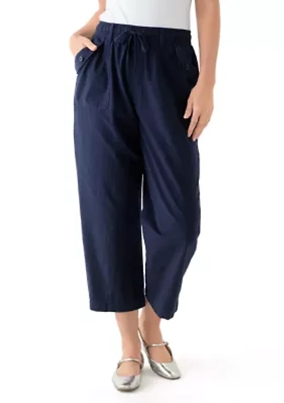 Women's Sheeting Crop Joggers
